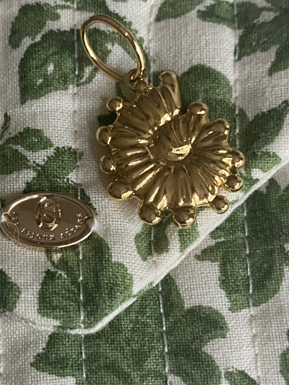 Sezane Sheldon Nautilus Charm NWT